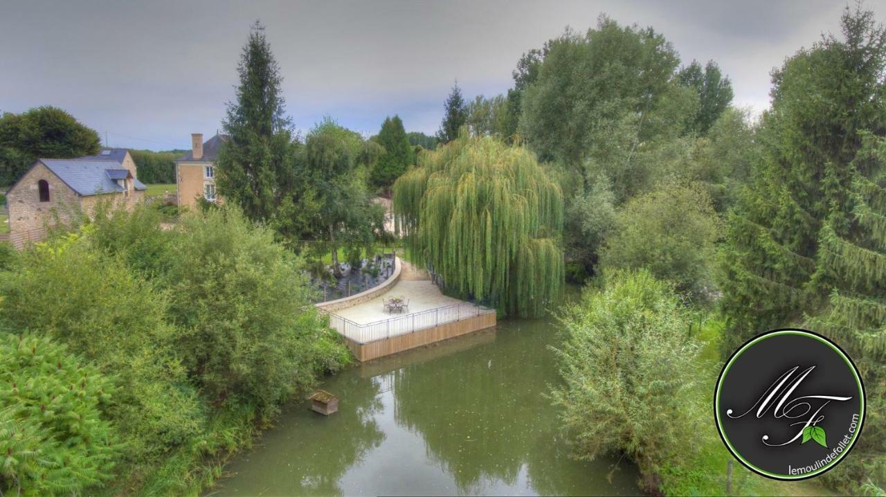 Bed and Breakfast Le Moulin De Follet Fougere  Экстерьер фото